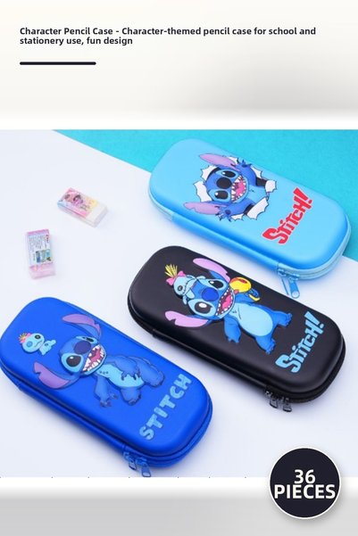Yenilig 36 Character Pencil Cases – Character-Themed Pencil Holder, Pencil Ca...