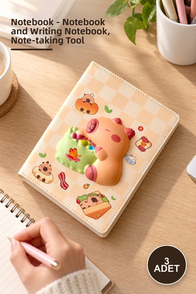 Yenilig 3 Notebooks – Notepad and Notebook, Note-Taking Tool for Writing Notes