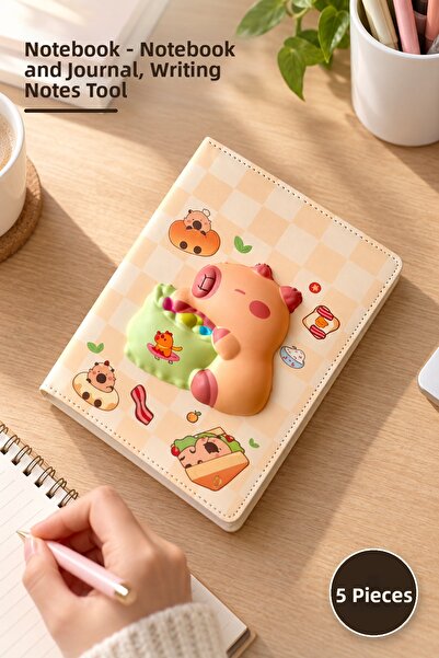 Yenilig 5 Notebooks – Notepad and Notebook, Note-Taking Tool for Writing Notes