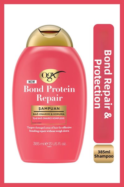 OGX Bond protein repair bond repairing sulfate-free shampoo 385 ml