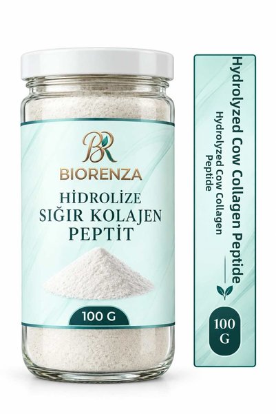Biorenza مسحوق ببتيد الكولاجين المتحلل من لحوم الماشية 100 جرام - لوصفات المش...