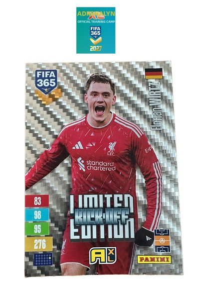 Panini Fifa 365 Adrenalyn 2027 Limited Edition Florian Wirtz Card