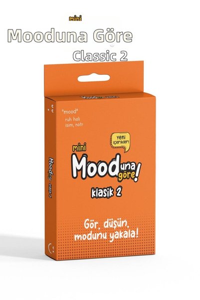 Brodger Mini Mooduna According to Classic 2 – Photo and Situation Card Game |   New Cards, New Moods!