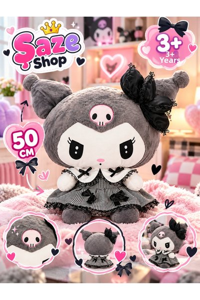 SAZE Gray Hooded Skirted Cute Rabbit Plush 50 cm – Large Size Soft Plush Toy ...