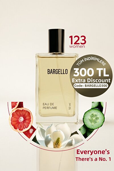 Bargello 123 Women's Floral Edp Perfume - 50ml