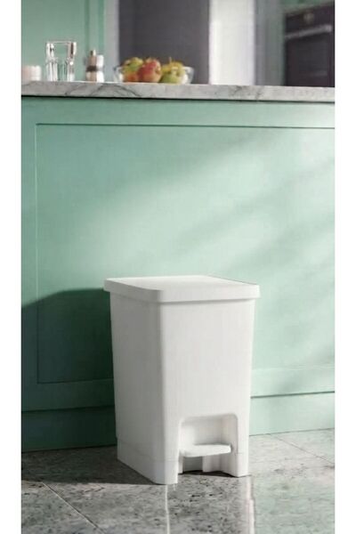 ASlife Home Iç Kovalı Pedallı Çöp Kovası 15 Litre