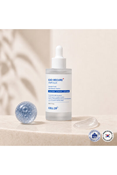 Cell:29 CELL29 Exo-Recure Ampoule Exosome 10.000 PPM كولاجين مائي سريع الامتص...
