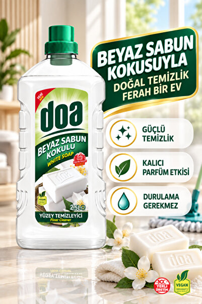 Doa Yüzey Temizleyici Beyaz Sabun 2,5L