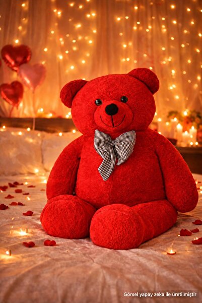 Özgüner Oyuncak 160 Dev Peluş Ayı Romantik Hediye & Ev, Kafe, Vitrin Dekoru