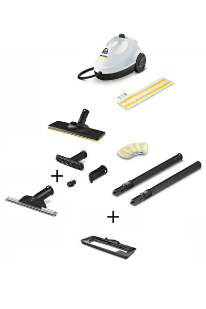 Karcher Sc 2 Easyfix Buharlı Temizlik Makinesi + Cam Temizleme Aparatı + Buha...