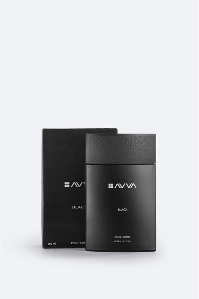 Avva Black Hediye Kutulu EDC Erkek Parfüm 100 ml B009102