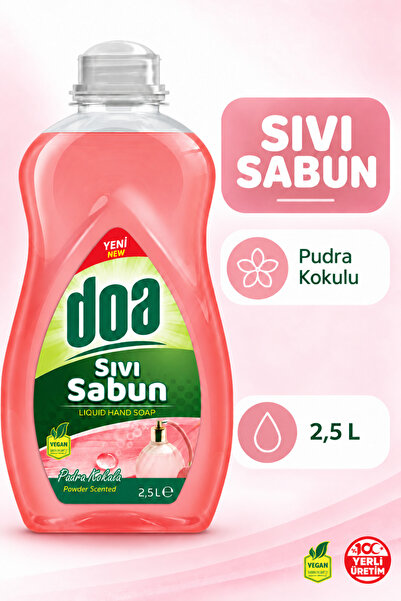 Sıvı Sabun Pudra Kokulu / 2500 Ml