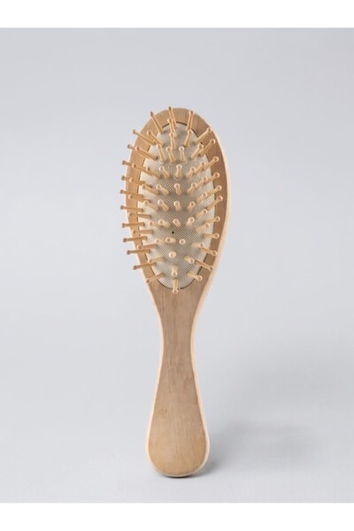 Oz Care Wooden Hair Brush Comb Bamboo Tip Hair Detangling Anti-Frizz
