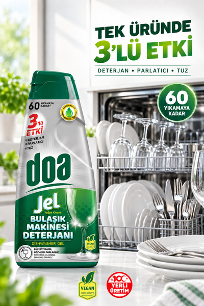 Doa bulaşık deterjanı jel 900 ml