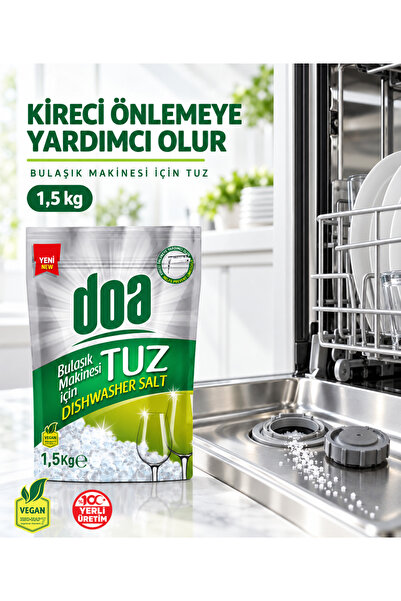 Doa Bulaşık Makina Tuzu - Doypack / 1,5 Kg