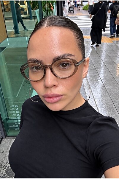 REN EYEWEAR REN Odette Kadın Mavi Işık Filtreli Gözlük – Blue Block Cam, Füme...