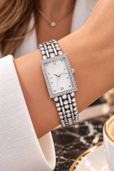 Forentina PS3587 Model Gray Metal Wristwatch