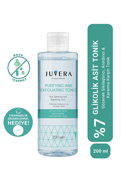 JUVERA Cosmeceuticals Glikolik Asit Içerikli Gözenek Sıkılaştırıcı Arındırıcı...