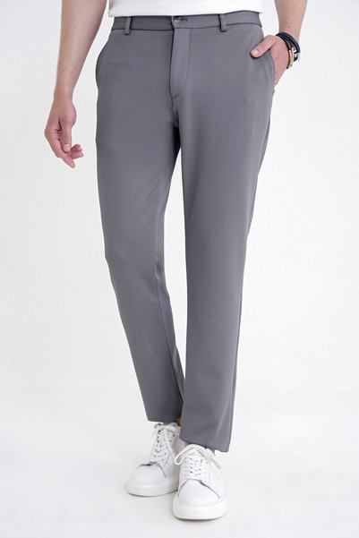 Efor Comfort Fit Comfortable Fit Elastic Waist Dobby Woven Flexible Cotton Gr...