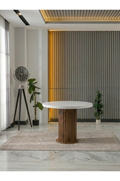 JoyMassa AURA YUVARLAK BOHEM 90X90 MDF MASA ( MASA FİYATIDIR )