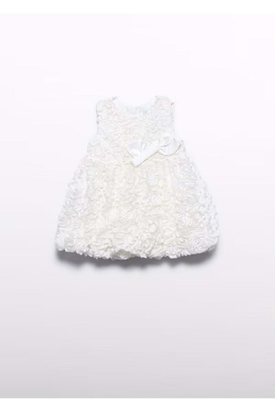 Abel & Lula Baby Girl Dress WHITE