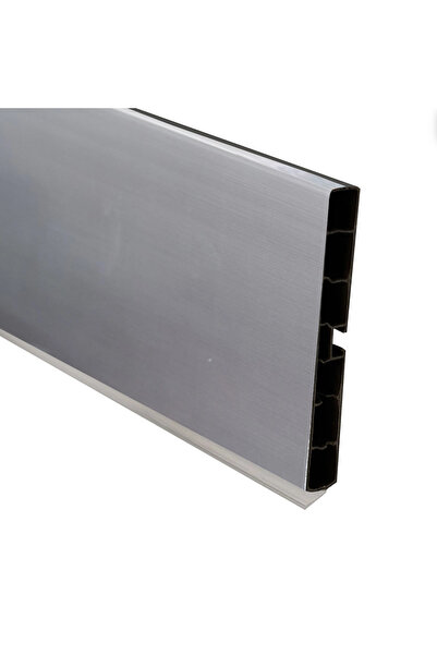 A1 Baza Pvc Profil 150mm Kaplamalı Alüminyum Silver