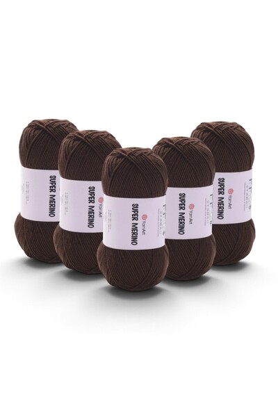 Yarnart 25% Wool Piece Super Merino 5 Pieces - 1182