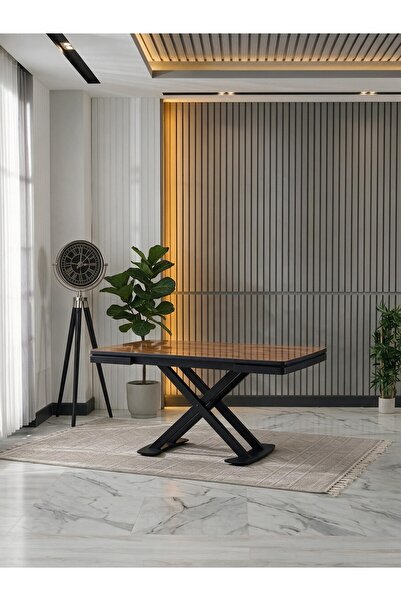 JoyMassa VENOXA X MASA 70X110 / 70X160 (BAROK/SİYAH)