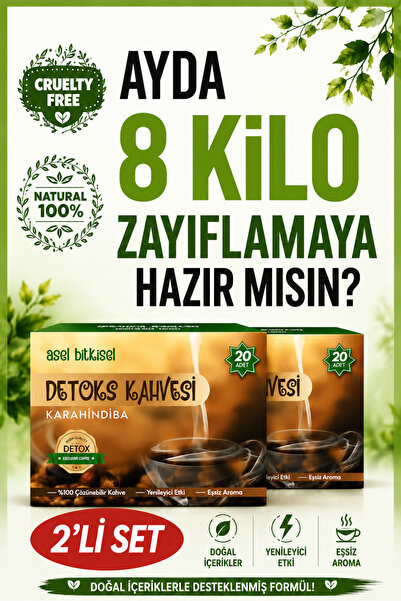 ASEL BİTKİSEL Detox Form Kahve zayıflamak kilo.vermek