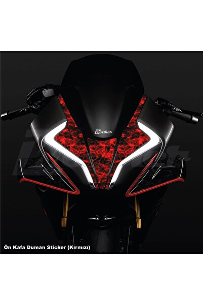 Motiker CFMOTO 450SR ÖN KAFA DUMAN STICKER ETİKET MODELİ KAPLAMA