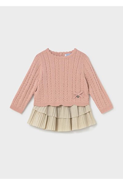 MAYORAL Girl's Winter Skirt Suit Nar Flower
