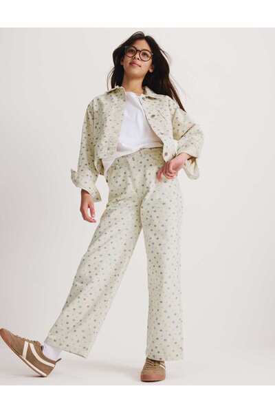Marks & Spencer Desenli Pamuklu Pantolon