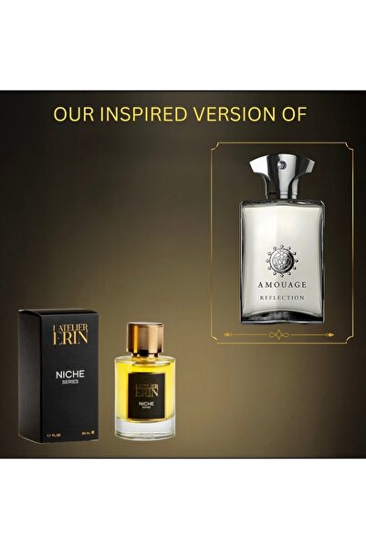 LATELİER ERİN Extract de parfum N76, Seria Niche, 50 ml, pentru bărbați