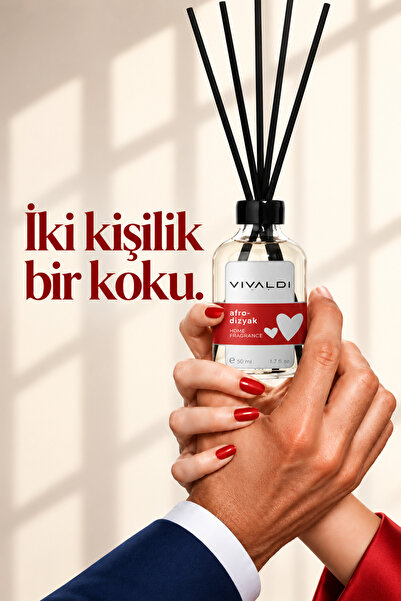 Vivaldi Home Çekici Hürrem Afro Çubuklu Oda Kokusu 50 ml – Kalıcı ve Yoğun Koku