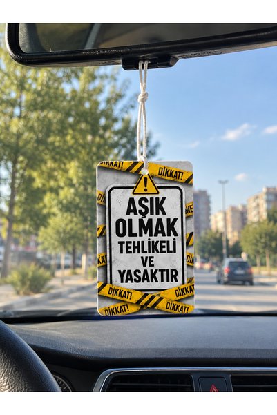 Duftpalm AŞIK OLMAK TEHLİKELİ VE YASAKTIR-Araba kokusu