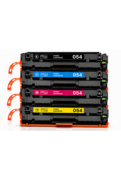 Generic CRG 054 4-Pack Compatible Toner Cartridge (Updated Chip) for Canon i-...
