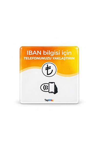 Premium Temassız İBAN Paylaşım Kartı – NFC Akıllı Kart