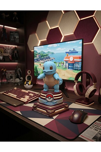 Dest Studio 3D Squirtle (Pokémon) Figürü (10 cm)