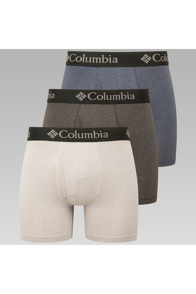 Columbia Stretch Solid 3'lü Erkek Boxer