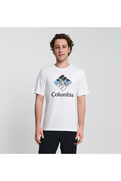 Columbia CSC Heavenly Stacked Gem Erkek Kısa Kollu T-Shirt