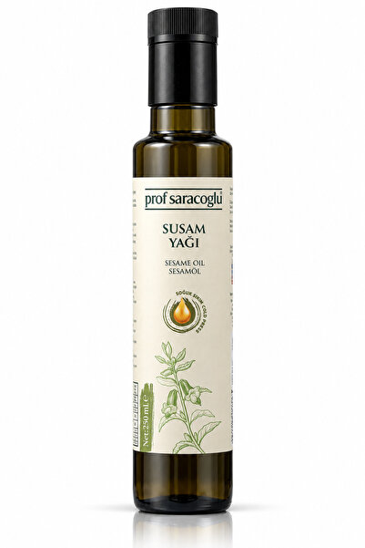 prof saracoğlu Soğuk Sıkım Susam Yağı Doğal 250 ml