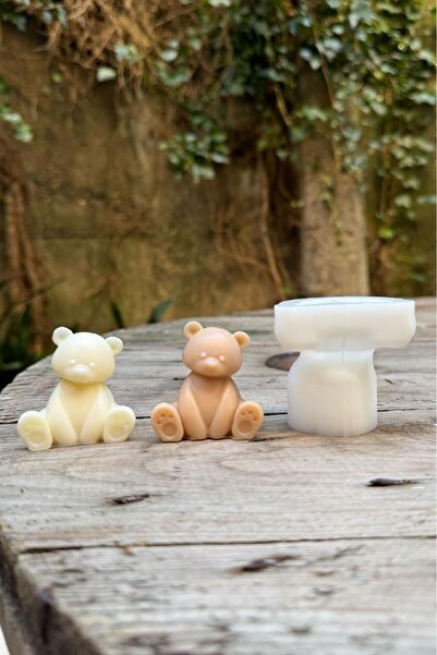 rufus concept Teddy Bear Mini Silikon Mum Kalıbı