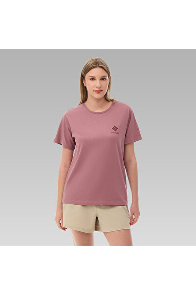 Columbia Csc Stacked Mini Gem Logo Women's Short Sleeve T-Shirt