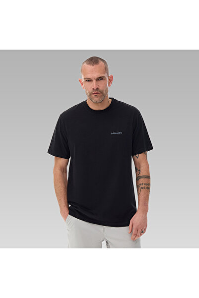 Columbia Men's Cs0282-010 Csc Basic Slogo Brushed Men's Short Sleeve T-Shirt ...