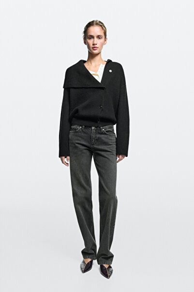 Massimo Dutti Düşük bel straight fit jean