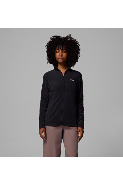 Columbia XK0841 Siyah Kadın Dik Yaka Normal Kalıp Polar Sweatshırt