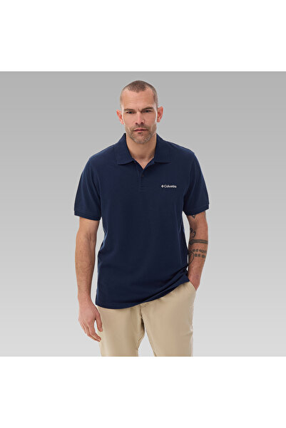 Columbia CS0214 M CASCADE RANGE SOLID POLO II Koyu Lacivert