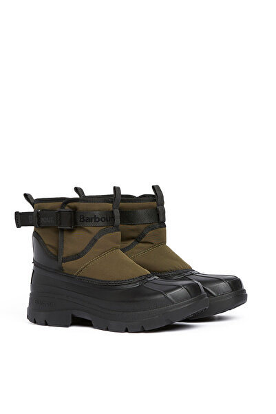 Barbour Braybourn Duck Boot Welly Kadın Bot OL71 Olive-Black