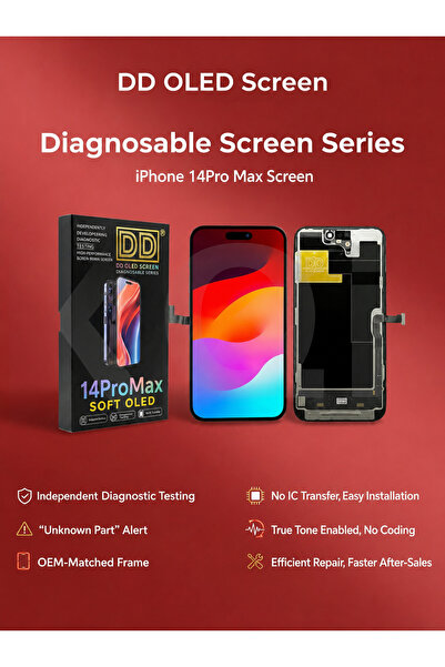 REPART DD iPhone 14 Pro Max SOFT-OLED Diagnostic Ekran