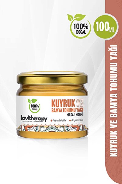 laviTherapy Kuyruk Yağı & Bamya Tohumu Yağı Masaj Kremi 100 ml